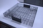 Squirrel Cage – Humane Indoor & Outdoor Solution for Squirrels & Chipmunks, Durable Black Design