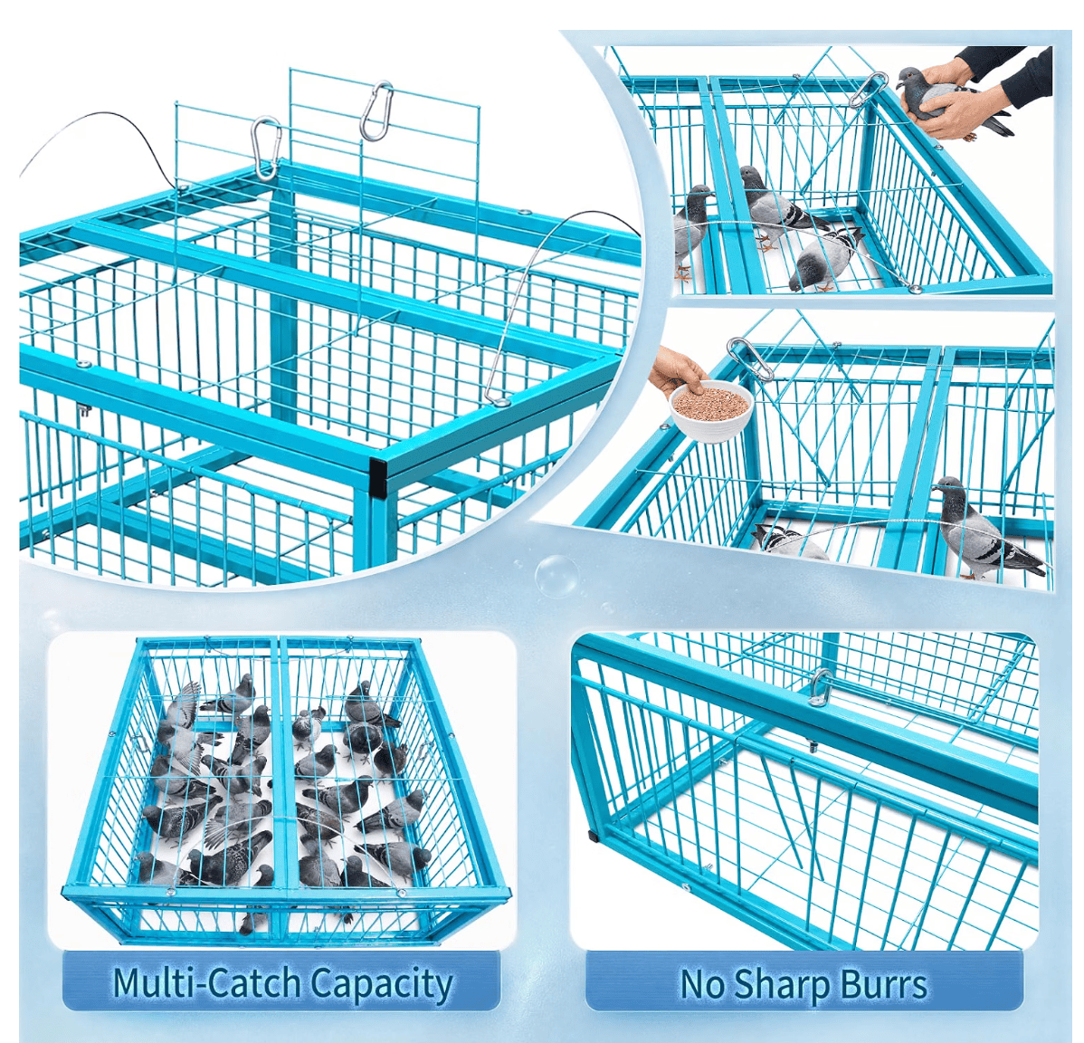 微信图片_20260921140613_154_2 Large Pigeon Cage – Escape-Resistant, Automatic Entry Design | Durable Anti-Rust Bird Cage for Outdoor Use - Image 7