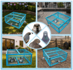 Large Pigeon Cage – Escape-Resistant, Automatic Entry Design | Durable Anti-Rust Bird Cage for Outdoor Use - Image 8